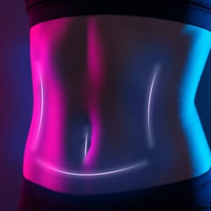 Woman looking contoured after the Body Contour and Liposuction treatment